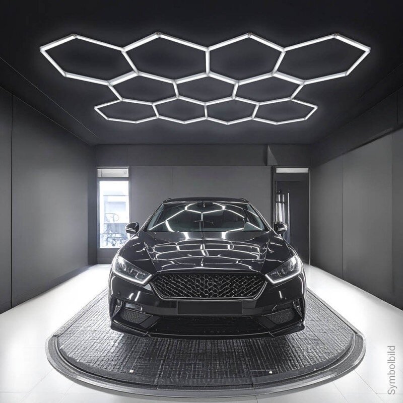 LED Hexagon Lights, 11HEX, 385W, White Light 6