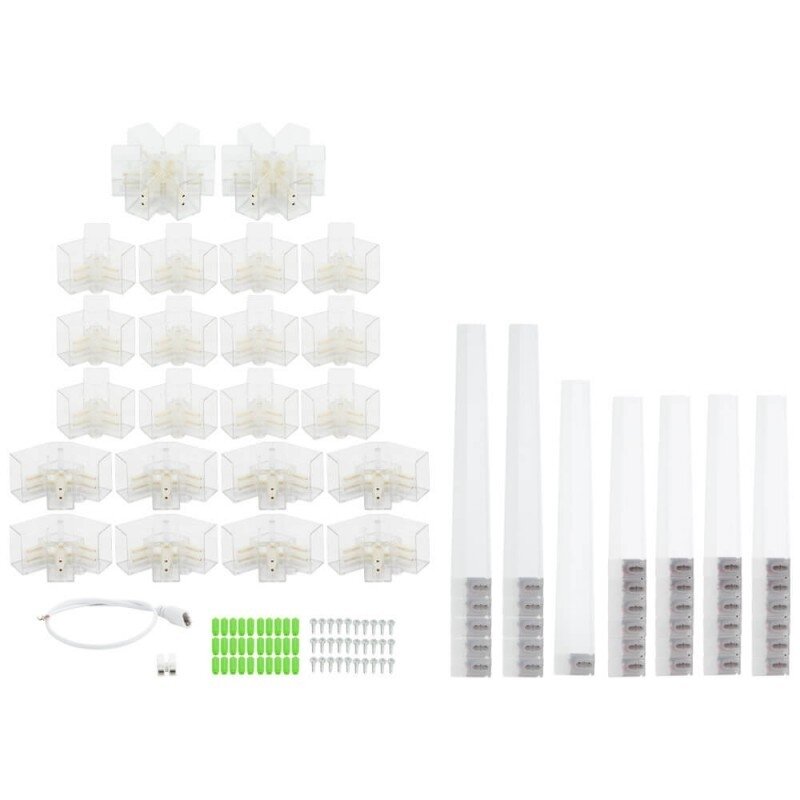 LED korys (hexagon), 14HEX, 315W, šalta balta šviesa 3