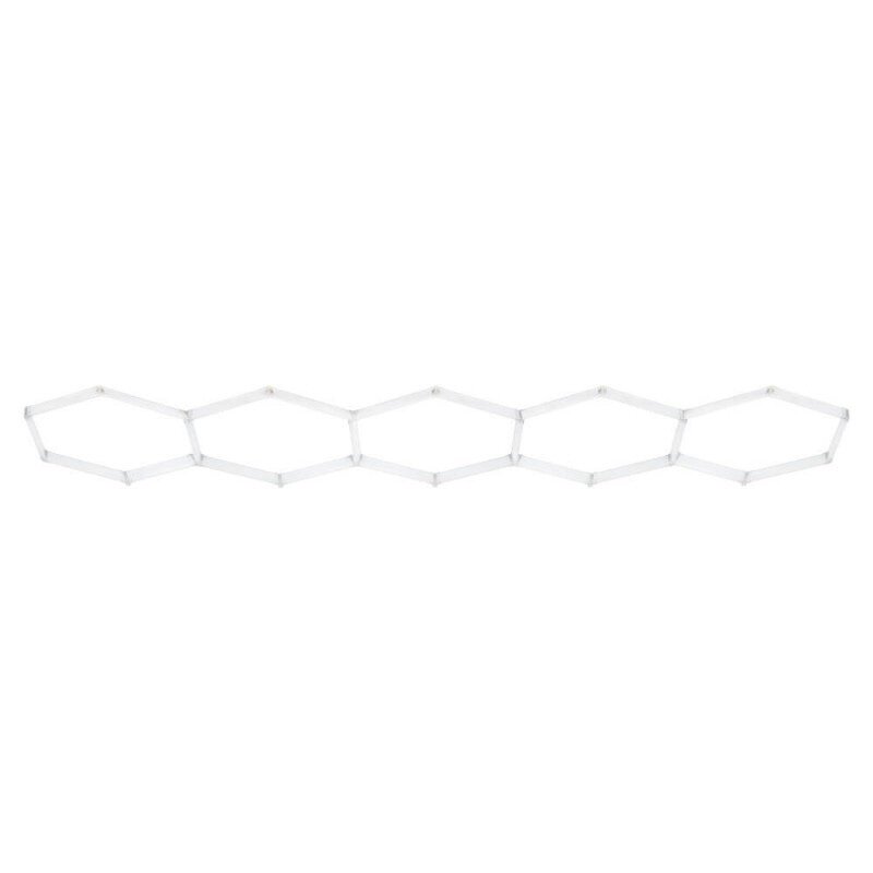LED korys (hexagon), 5HEX, 199W, šalta balta šviesa 3