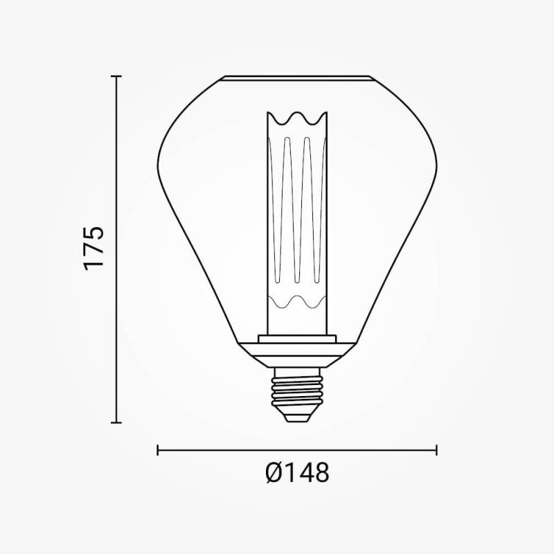 LED lemputė E27 2.5W, ažūrinis gaubtas, vario, šilta balta šviesa 5 LED lemputė E27 2.5W, ažūrinis gaubtas, vario, šilta balta šviesa 5