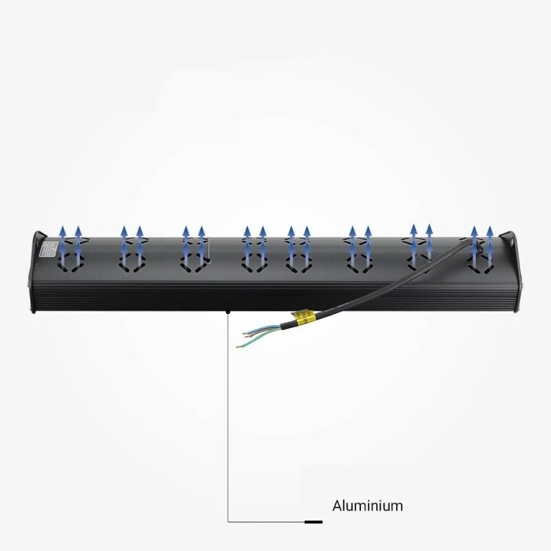 LED linijinis aukštuminis šviestuvas, 100W, neutrali balta šviesa, IP65, IK08 3 LED linijinis aukštuminis šviestuvas, 100W, neutrali balta šviesa, IP65, IK08 3