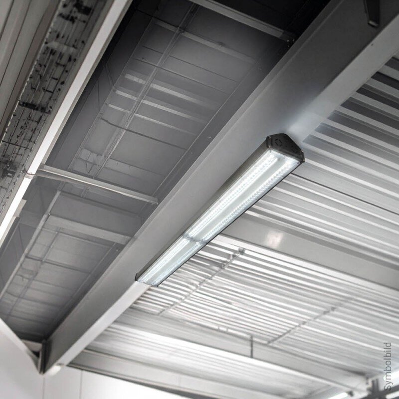 LED linijinis aukštuminis šviestuvas, 200W, neutrali balta šviesa, IP65, IK08 5