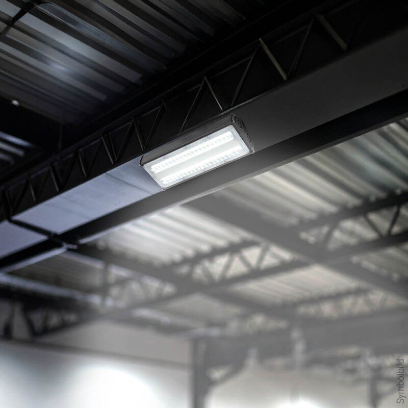 LED linijinis aukštuminis šviestuvas, 50W, neutrali balta šviesa, IP65, IK08 6 LED linijinis aukštuminis šviestuvas, 50W, neutrali balta šviesa, IP65, IK08 6