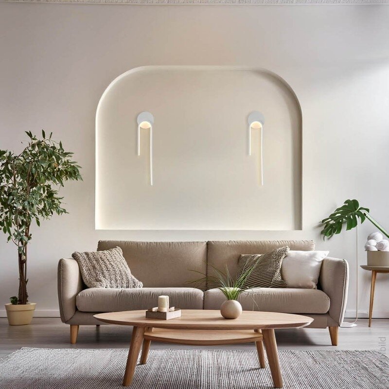 LED Ceiling Lamp, 10W, White, Warm Light 3