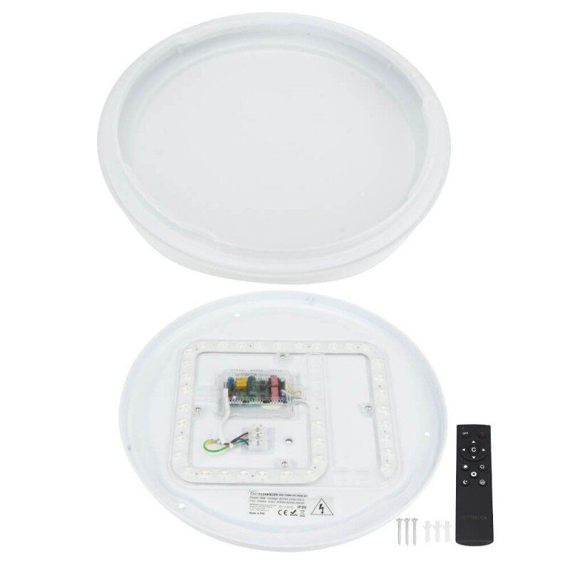 LED lubų šviestuvas, 20W, apvalus, baltas, atmintis, nuotolinis valdymas, CCT šviesa 3 LED lubų šviestuvas, 20W, apvalus, baltas, atmintis, nuotolinis valdymas, CCT šviesa 3