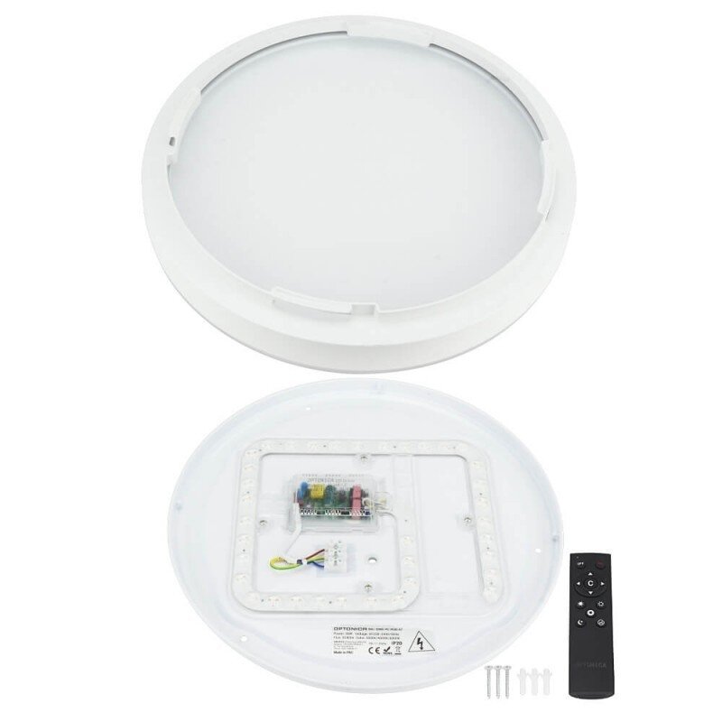 LED lubų šviestuvas, 20W, apvalus, sidabrinis, atmintis, nuotolinis valdymas, CCT šviesa 3 LED lubų šviestuvas, 20W, apvalus, sidabrinis, atmintis, nuotolinis valdymas, CCT šviesa 3