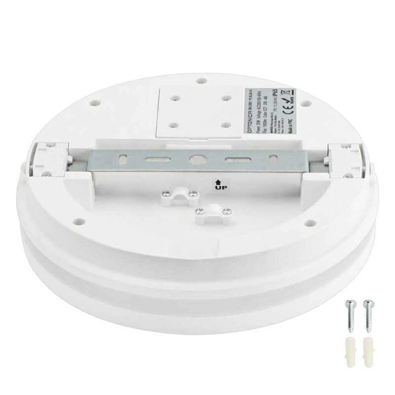 LED lubų šviestuvas, 20W, baltas, CCT šviesa, mikrobanginis jutiklis 1