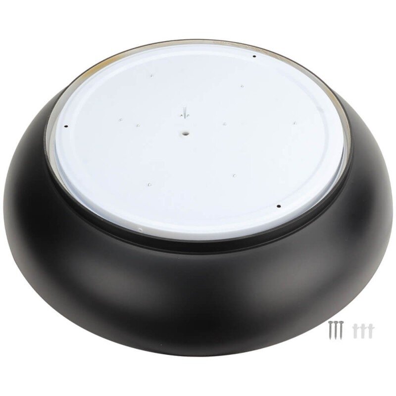 LED Ceiling Light, 24W, White/Black/Wood, CCT Light 2