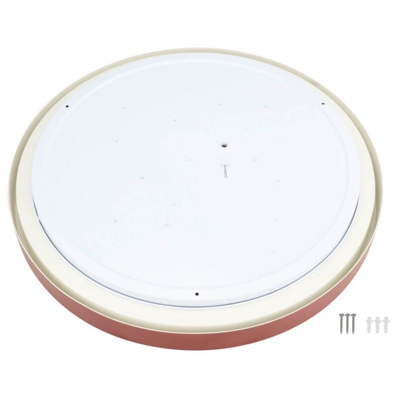 LED lubų šviestuvas, 36W, baltas/raudonas aksomas, CCT šviesa 2