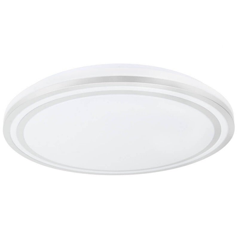 LED Ceiling Light, 36W, White/Silver, CCT Light