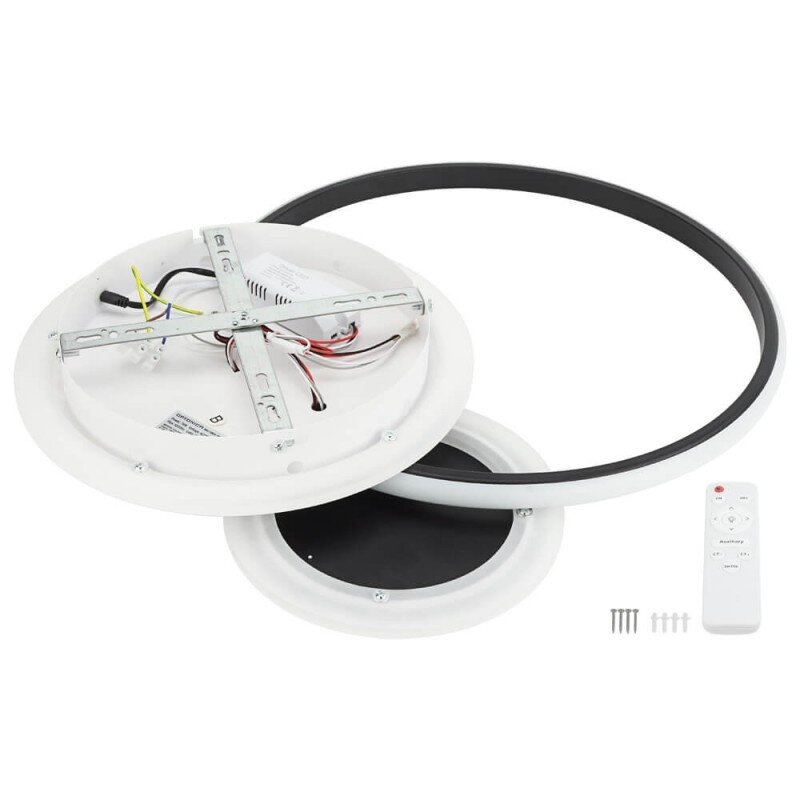 LED Ceiling Light, 78W, White/Black, CCT Light, Remote Control 5