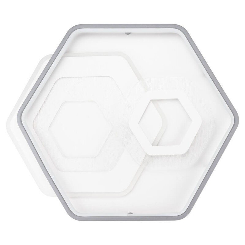 LED Ceiling Light, 84W, White/Grey, CCT Light, Remote Control 4