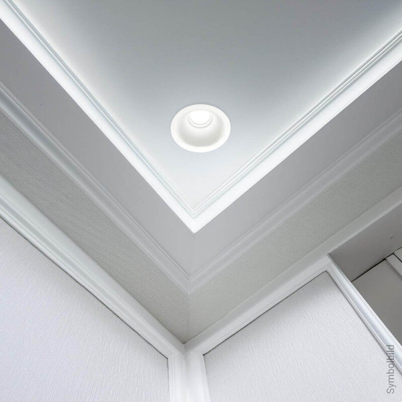 LED Ceiling Spotlight, Round, Gypsum 4