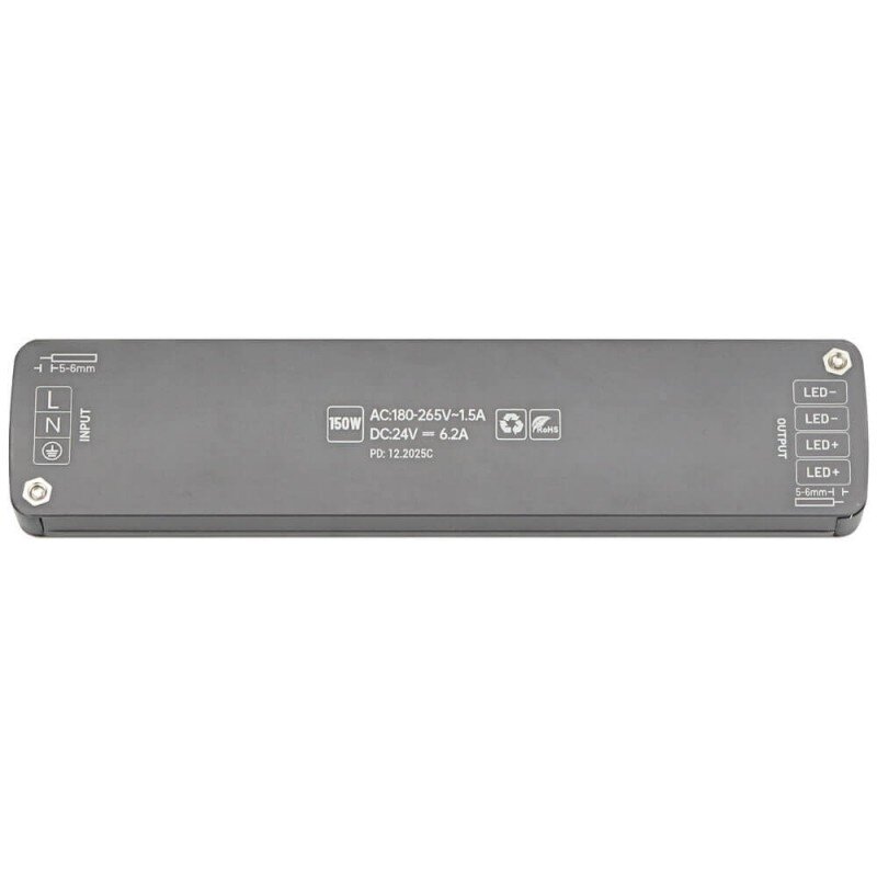 LED Power Supply, Ultra-Thin, 24V, 150W 3