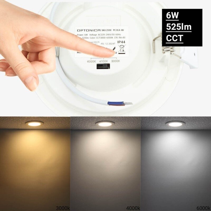 LED Mini Module, Round, 3 Years Warranty, Premium Line, 6W, CCT 4