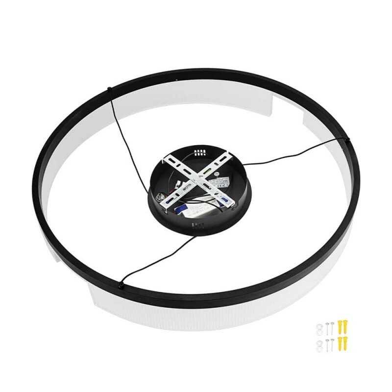 LED Pendant Lamp, 23W, Sand Black, Warm Light 2