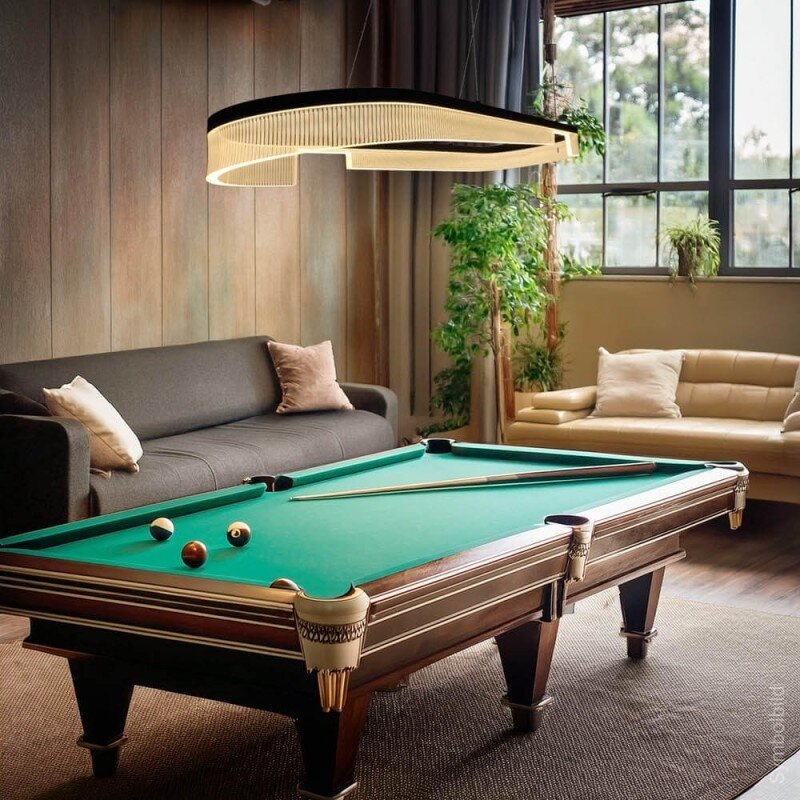 LED Pendant Lamp, 30W, Sand Black, Warm Light 4