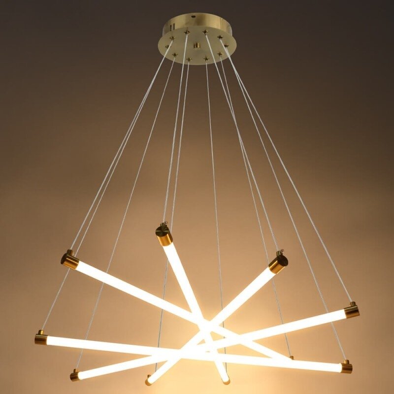 LED pakabinamas šviestuvas, 35W, vario, šilta balta šviesa 3