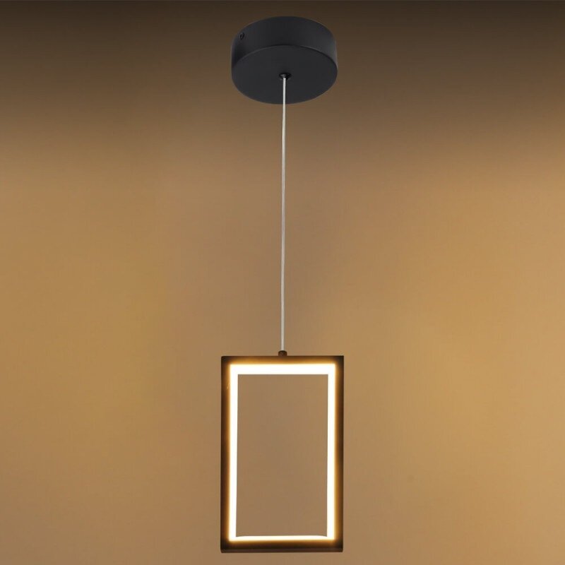 LED Pendant Lamp, 4W, Sand Black, Warm Light 3