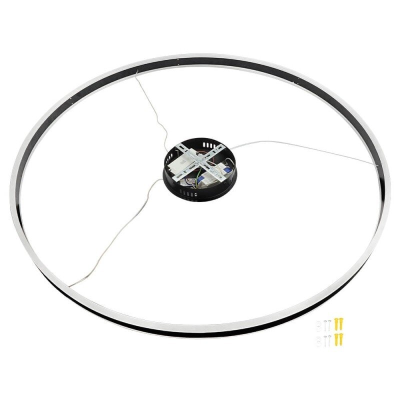 LED Pendant Lamp, 60W, Sand Black, Warm Light 1