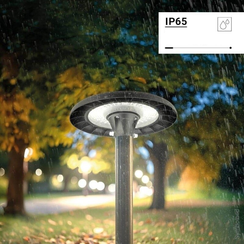 LED parko lempa, 120W, CCT šviesa, juoda 8