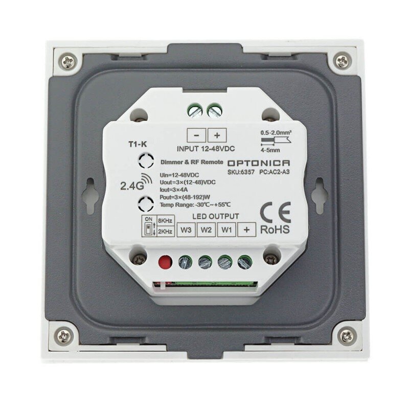 LED Constant Voltage Brightness Controller, 24V, 4A/Ch, 3 Channels 2