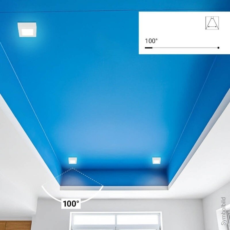 LED Surface Panel, Square, 6W, CCT 5