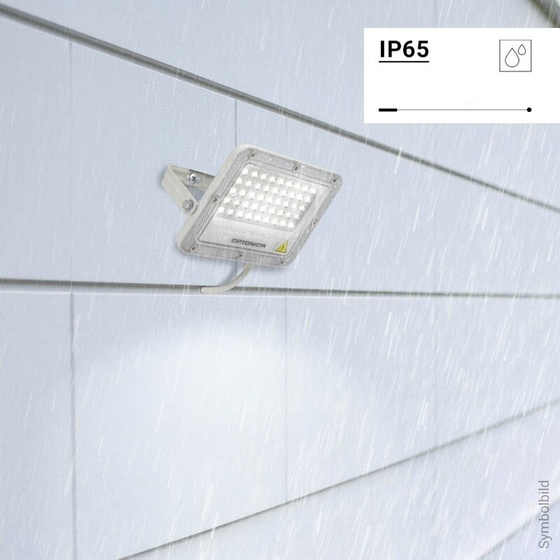LED prožektorius, baltas, 100Lm/W, 30W, šalta balta šviesa 2 LED prožektorius, baltas, 100Lm/W, 30W, šalta balta šviesa 2