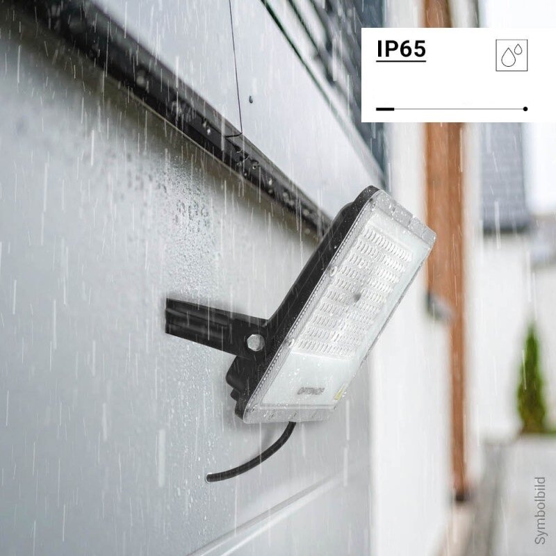 LED prožektorius, juodas, 100Lm/W, 100W, šalta balta šviesa 6 LED prožektorius, juodas, 100Lm/W, 100W, šalta balta šviesa 6