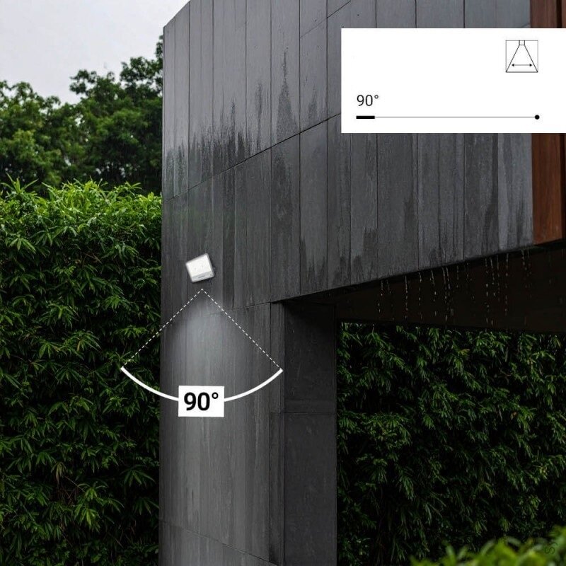 LED Floodlight, Black, 140Lm/W, 200W, White Light 7