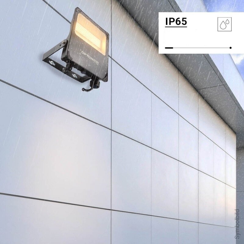 LED Floodlight, Black, 50W, CCT 3000K-6000K 4