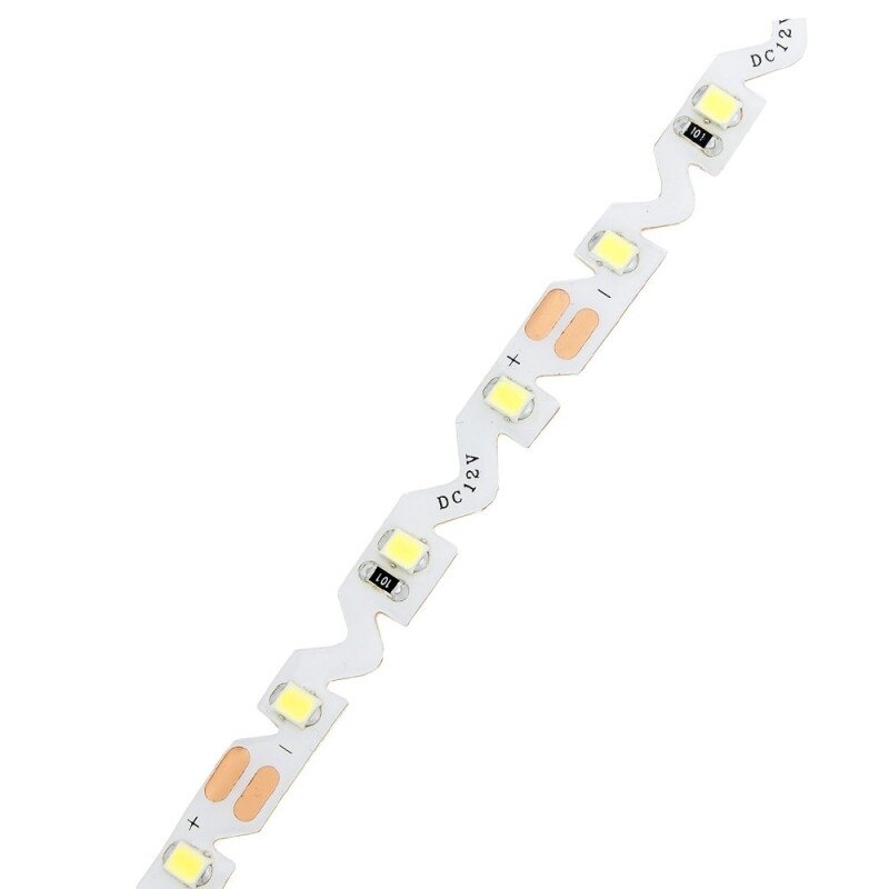 LED S-juosta, 7.2W/m, 720Lm/m, 12V, IP65, žalia šviesa 1 LED S-juosta, 7.2W/m, 720Lm/m, 12V, IP65, žalia šviesa 1