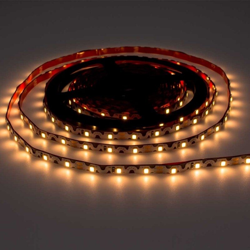 LED S-juosta, 7.2W/m, 720Lm/m, 12V, šilta balta šviesa 2