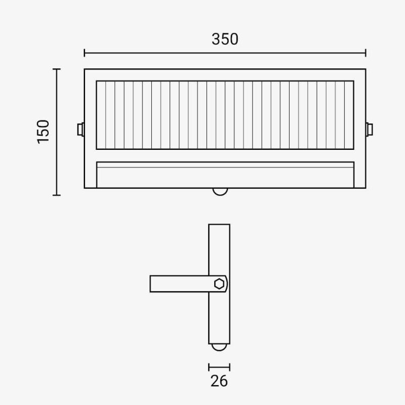 LED saulės sieninis šviestuvas, multifunkcinis, juodas, 5W, šalta balta šviesa 3 LED saulės sieninis šviestuvas, multifunkcinis, juodas, 5W, šalta balta šviesa 3
