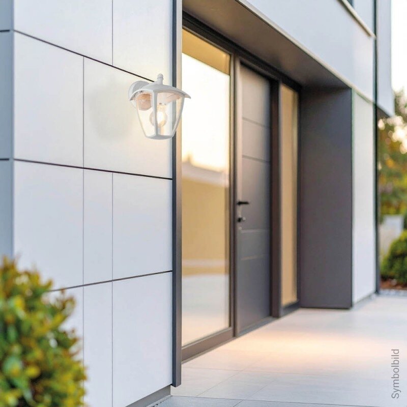 LED Wall Light, Down, Matt White 2