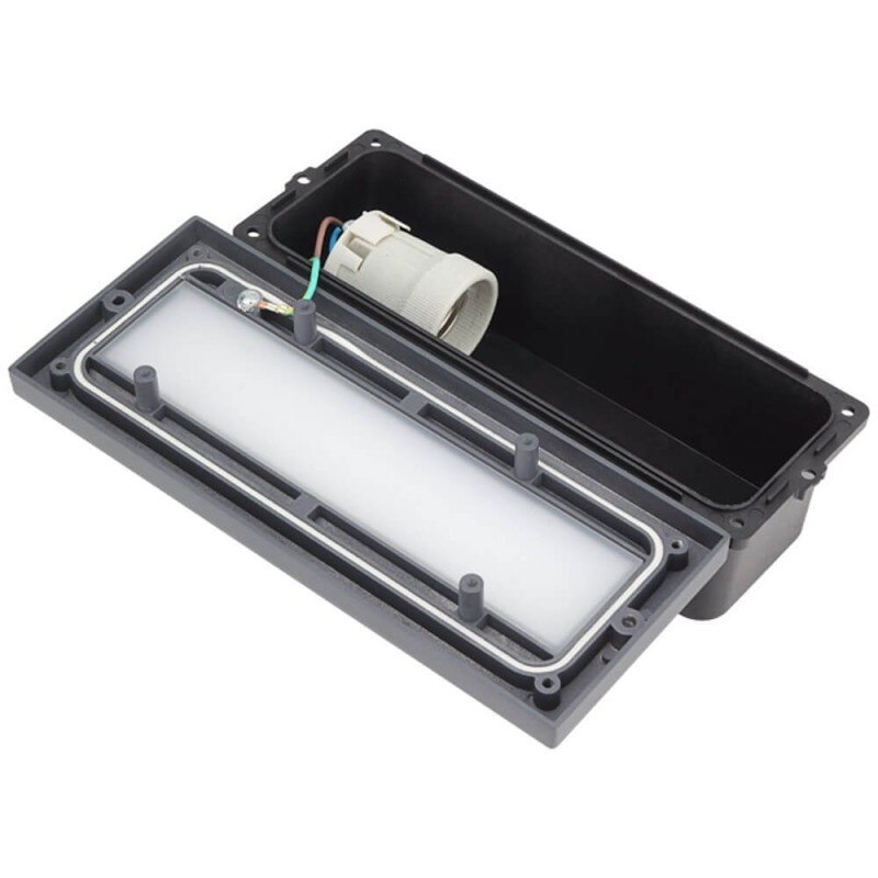 LED Wall Lamp, Grey 1