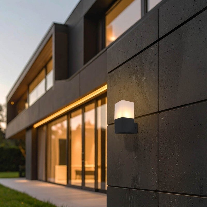 LED sieninis šviestuvas, tamsiai pilkas, 1 lizdas, Max 16W 3