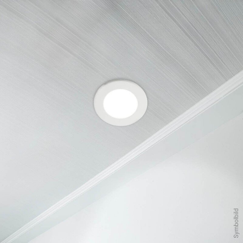 LED šviestuvas, 9W, plonas, temdomas, CCT 3000K-6000K 4