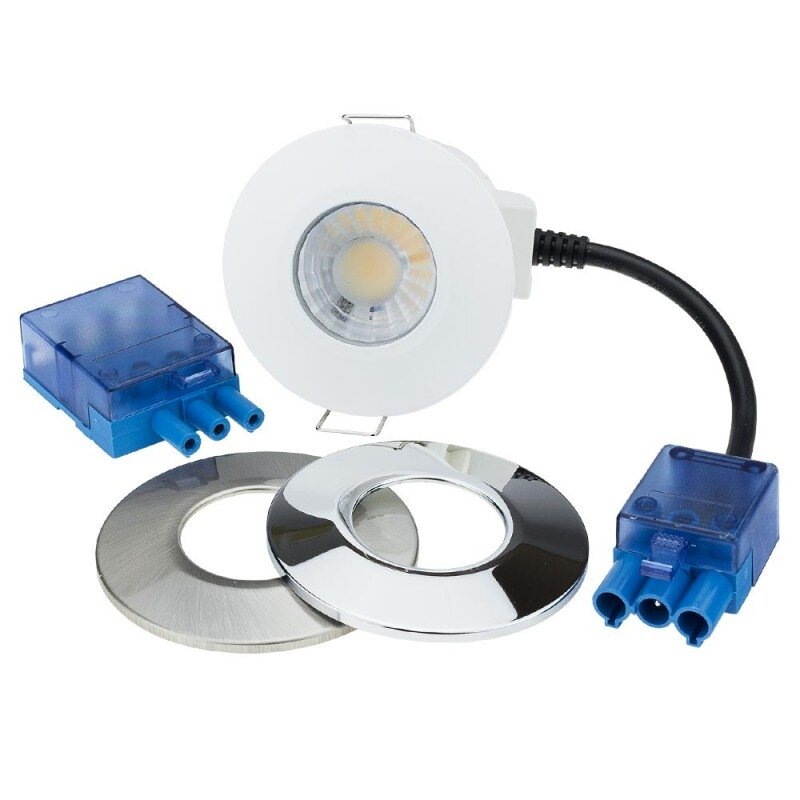 LED Fire Rated Fixture, 8W, CCT 3