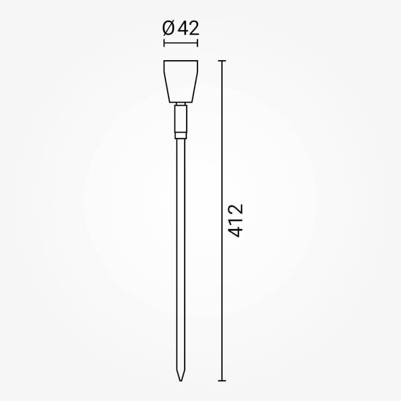 LED Spike Light, 1.3W, IK10, White Light 4