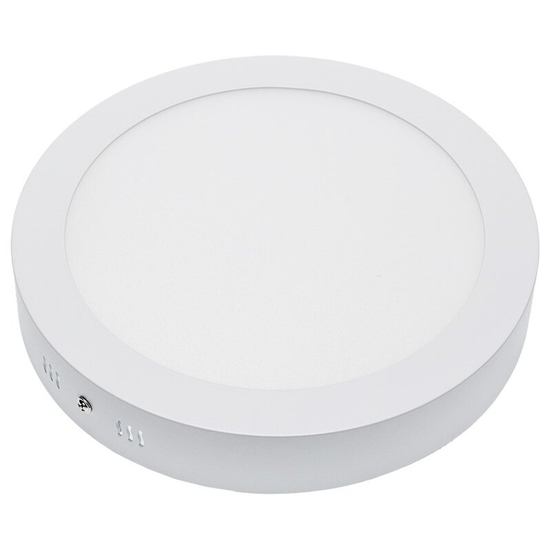 LED Surface Panel, Round, AC85-260V, 18W, Warm Light