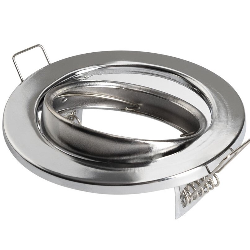 LED Ring, Round, Adjustable, Chrome