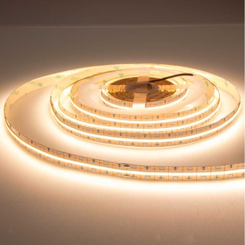 LED juosta, 38W/m, 3400Lm/m, 24V, šilta balta šviesa 2