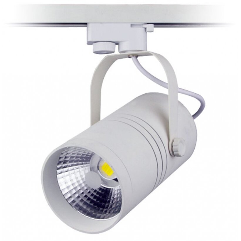 LED bėginis šviestuvas, 3F, 25W, 1875Lm, baltas, šalta balta šviesa