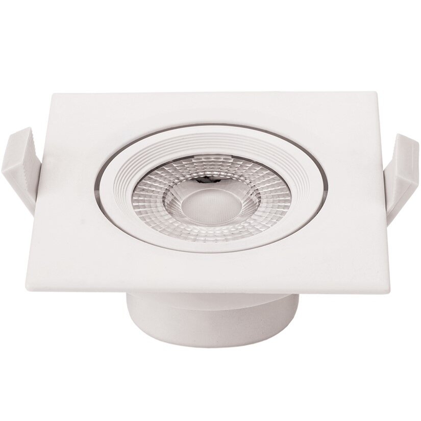 LED Downlight, Square, Rotatable, 5W, Warm Light