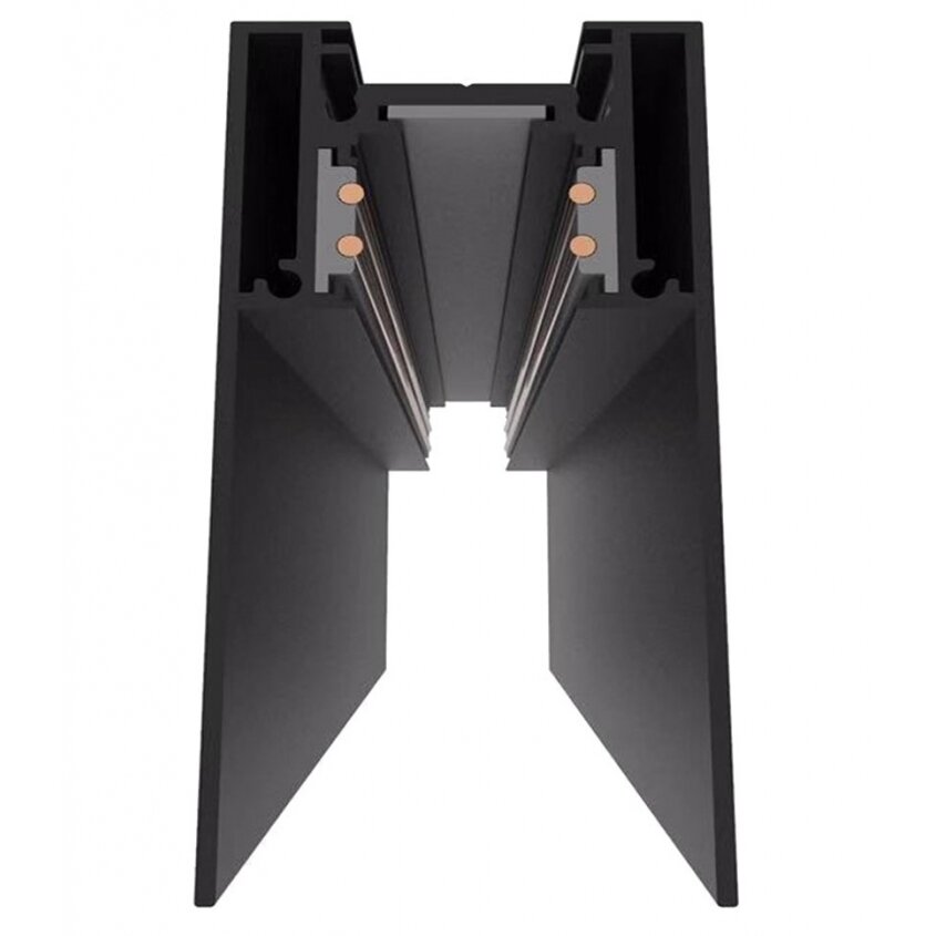 LED Magnetic Track System S35, width 3.5cm, Hanging/Surface, Black, length 2m