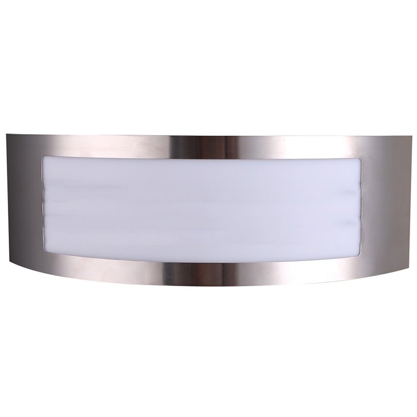 LED Wall Light, Stainless Steel, 1 Socket, Max 16W