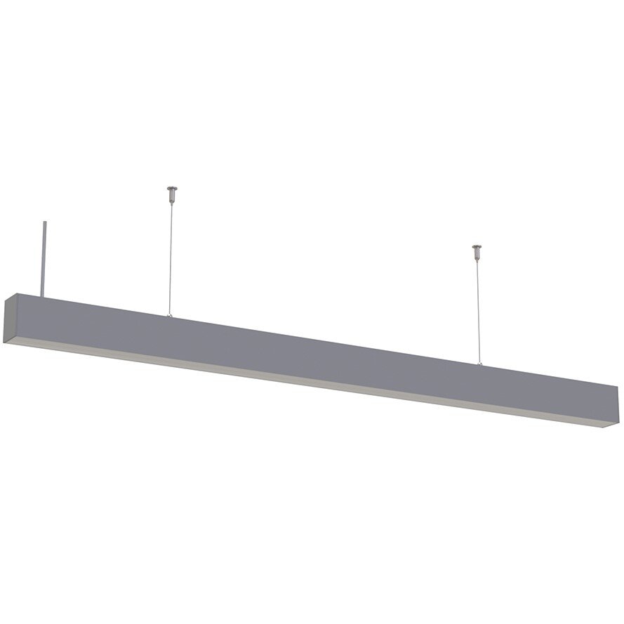 LED linijinis šviestuvas, 40W, sidabrinis, sujungiamas, 5 metai garantija, šalta balta šviesa LED linijinis šviestuvas, 40W, sidabrinis, sujungiamas, 5 metai garantija, šalta balta šviesa