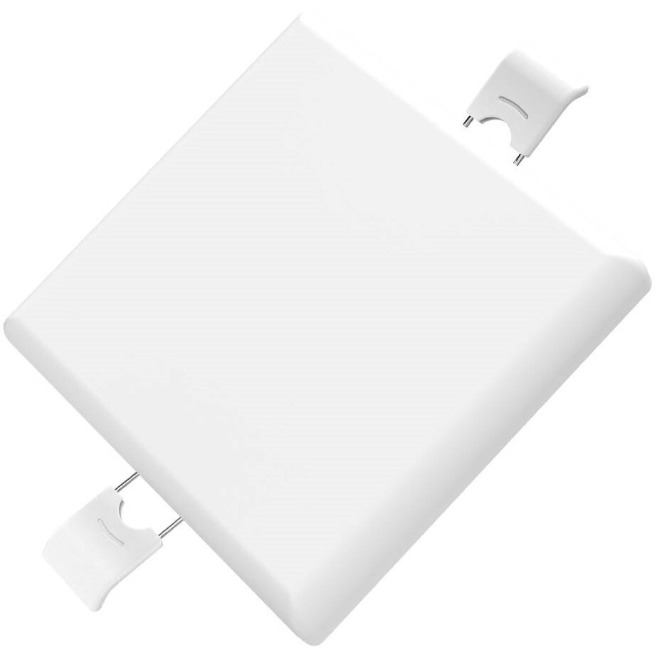 LED berėmė panelė, kvadratinė, 36W, šilta balta šviesa