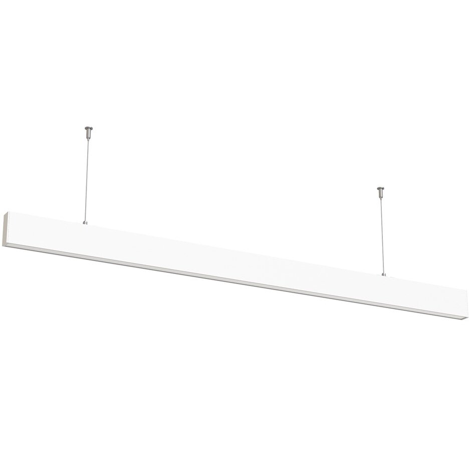 LED linijinis šviestuvas, 50W, baltas, nesujungiamas, neutrali balta šviesa LED linijinis šviestuvas, 50W, baltas, nesujungiamas, neutrali balta šviesa